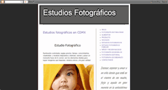 Desktop Screenshot of estudiosfotograficos.blogspot.com