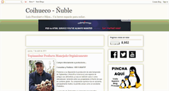 Desktop Screenshot of coihuecobiobio.blogspot.com