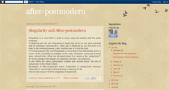 Desktop Screenshot of after-postmodern.blogspot.com
