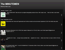 Tablet Screenshot of minutemenbyvideolouis.blogspot.com