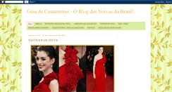 Desktop Screenshot of guiadecasamentos.blogspot.com