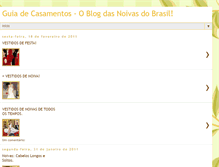 Tablet Screenshot of guiadecasamentos.blogspot.com
