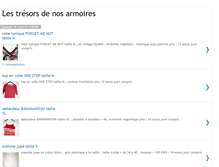 Tablet Screenshot of lestresorsdenosarmoires.blogspot.com