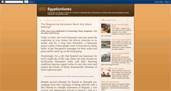 Desktop Screenshot of egyptiansanks.blogspot.com