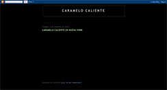 Desktop Screenshot of grupocaramelocaliente.blogspot.com