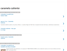 Tablet Screenshot of grupocaramelocaliente.blogspot.com