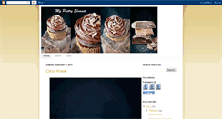 Desktop Screenshot of mypastryelement.blogspot.com