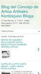 Mobile Screenshot of concejoartica.blogspot.com