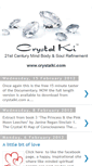 Mobile Screenshot of crystal-ki.blogspot.com