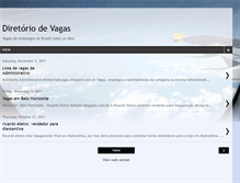 Tablet Screenshot of diretoriodevagas.blogspot.com