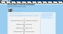Desktop Screenshot of pedalandocomumapesiano.blogspot.com