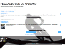 Tablet Screenshot of pedalandocomumapesiano.blogspot.com