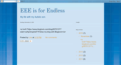Desktop Screenshot of eeeisforendless.blogspot.com