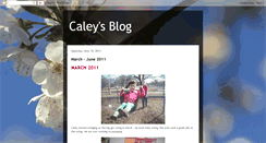 Desktop Screenshot of caleybonneau.blogspot.com