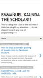 Mobile Screenshot of ekmanuel.blogspot.com