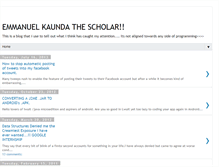 Tablet Screenshot of ekmanuel.blogspot.com