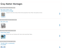 Tablet Screenshot of graymattermontages.blogspot.com