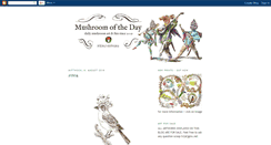 Desktop Screenshot of mushroom-of-the-day.blogspot.com