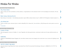 Tablet Screenshot of hindusforhindus.blogspot.com