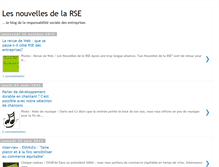 Tablet Screenshot of nouvelles-de-la-rse.blogspot.com