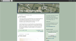 Desktop Screenshot of eastmallingvillage.blogspot.com