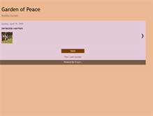 Tablet Screenshot of garden-of-peace.blogspot.com