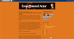 Desktop Screenshot of empoweredactor.blogspot.com