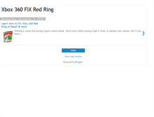Tablet Screenshot of fixredring360.blogspot.com