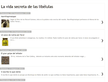 Tablet Screenshot of lavidasecretadelaslibelulas.blogspot.com