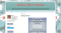 Desktop Screenshot of amidlifescrises.blogspot.com