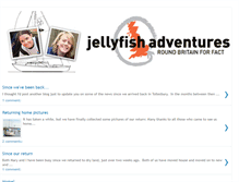 Tablet Screenshot of jellyfishadventures.blogspot.com