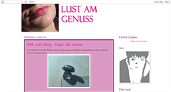 Desktop Screenshot of genusssuechtig.blogspot.com