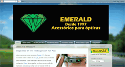 Desktop Screenshot of emerald-acessorios-oticas.blogspot.com