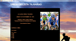Desktop Screenshot of ciclismotilisarao.blogspot.com