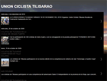 Tablet Screenshot of ciclismotilisarao.blogspot.com