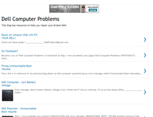 Tablet Screenshot of dell-problems.blogspot.com