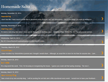 Tablet Screenshot of homemadesalsa.blogspot.com