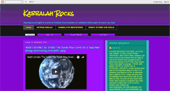 Desktop Screenshot of kabbalahrocks.blogspot.com