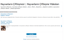 Tablet Screenshot of hayvanlarin-ciftlesme-videolari.blogspot.com