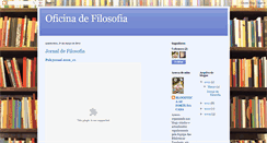 Desktop Screenshot of oficinadefilosofiafc.blogspot.com