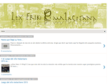 Tablet Screenshot of lexfrikimalacitana.blogspot.com