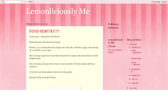 Desktop Screenshot of lemon-zil.blogspot.com