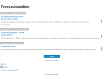 Tablet Screenshot of freecasino-online.blogspot.com