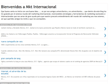 Tablet Screenshot of marketinternacional.blogspot.com