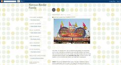 Desktop Screenshot of normanreederfamily.blogspot.com