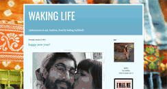 Desktop Screenshot of makinglifewakinglife.blogspot.com