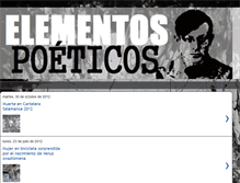 Tablet Screenshot of elementospoeticos.blogspot.com