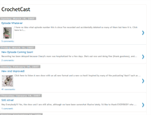 Tablet Screenshot of crochetcast.blogspot.com
