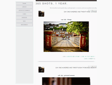 Tablet Screenshot of 365shots1year.blogspot.com