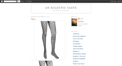 Desktop Screenshot of aneclectictaste.blogspot.com